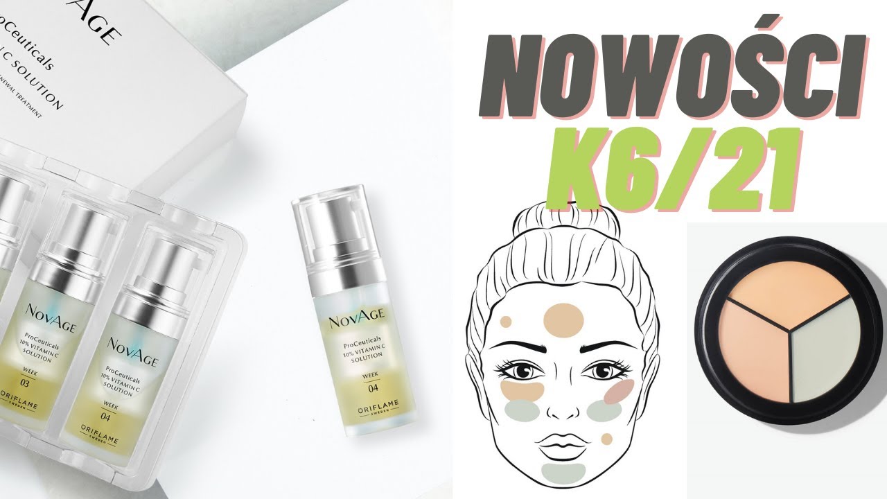Nowości Oriflame katalog 6/2021 - HITY: Odmładzający RETINOL, Vit.C 10% Kuracja na przebarwienia 🤩.
