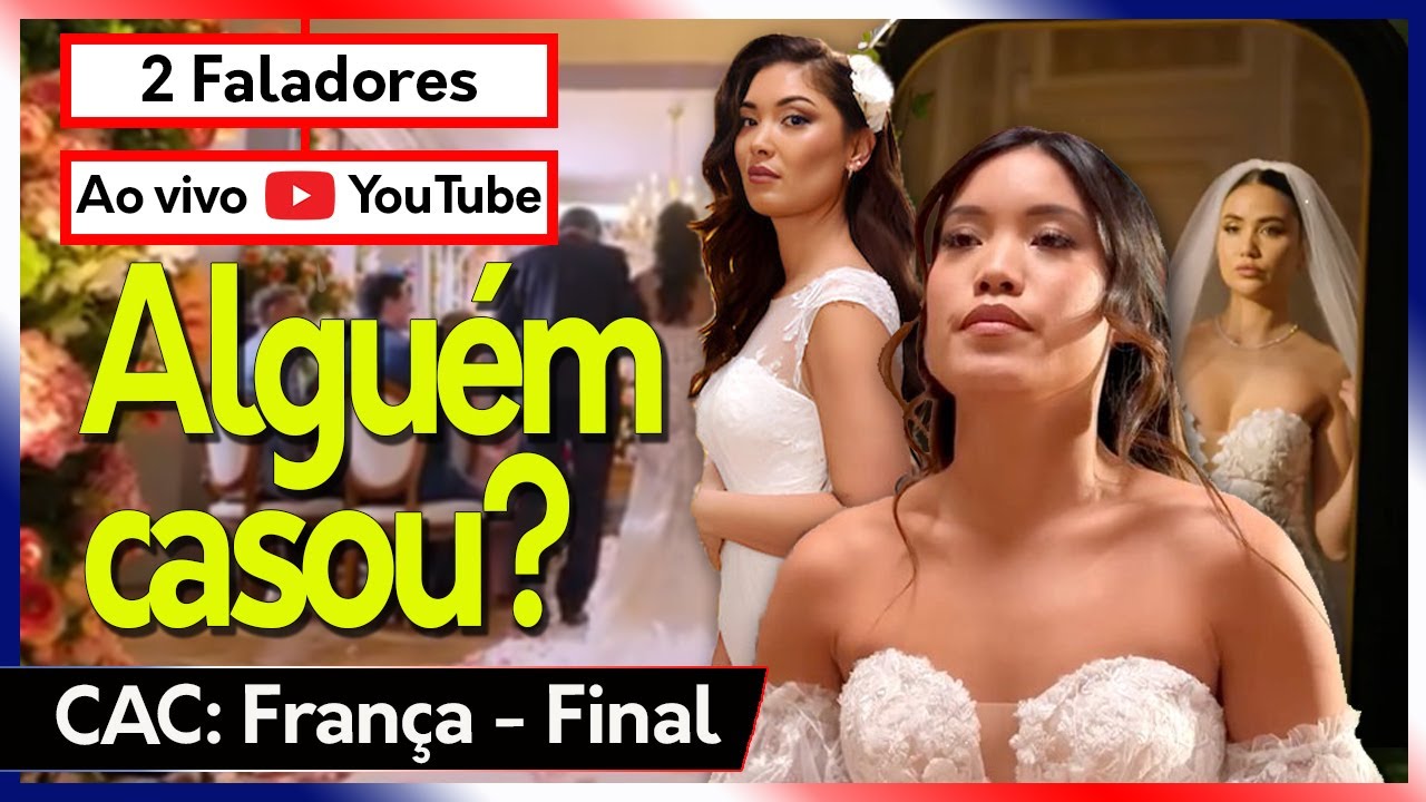 Pelo menos ninguém fugiu, né? | Casamento às Cegas: França Final Ao Vivo