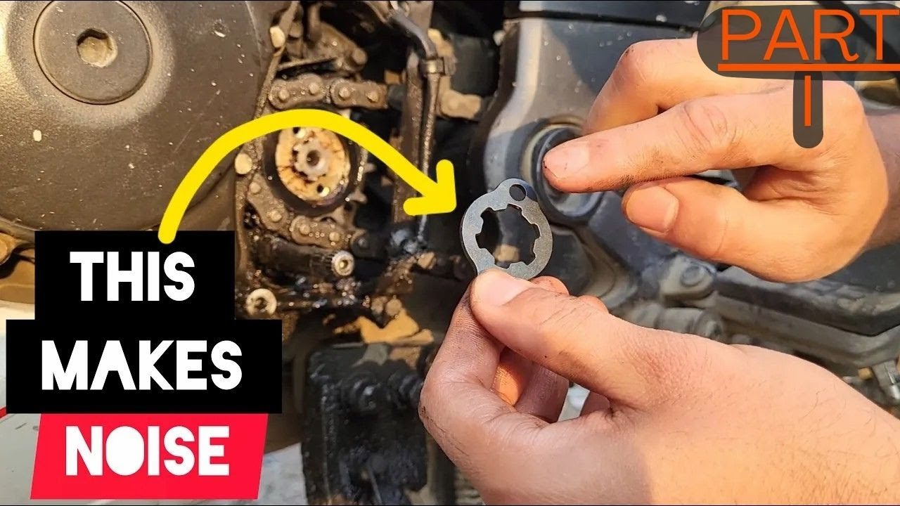 Tvs Apache RTR Chain Noise from Lock Plate Sprocket ‖  Apache 160 4v, 200 4v