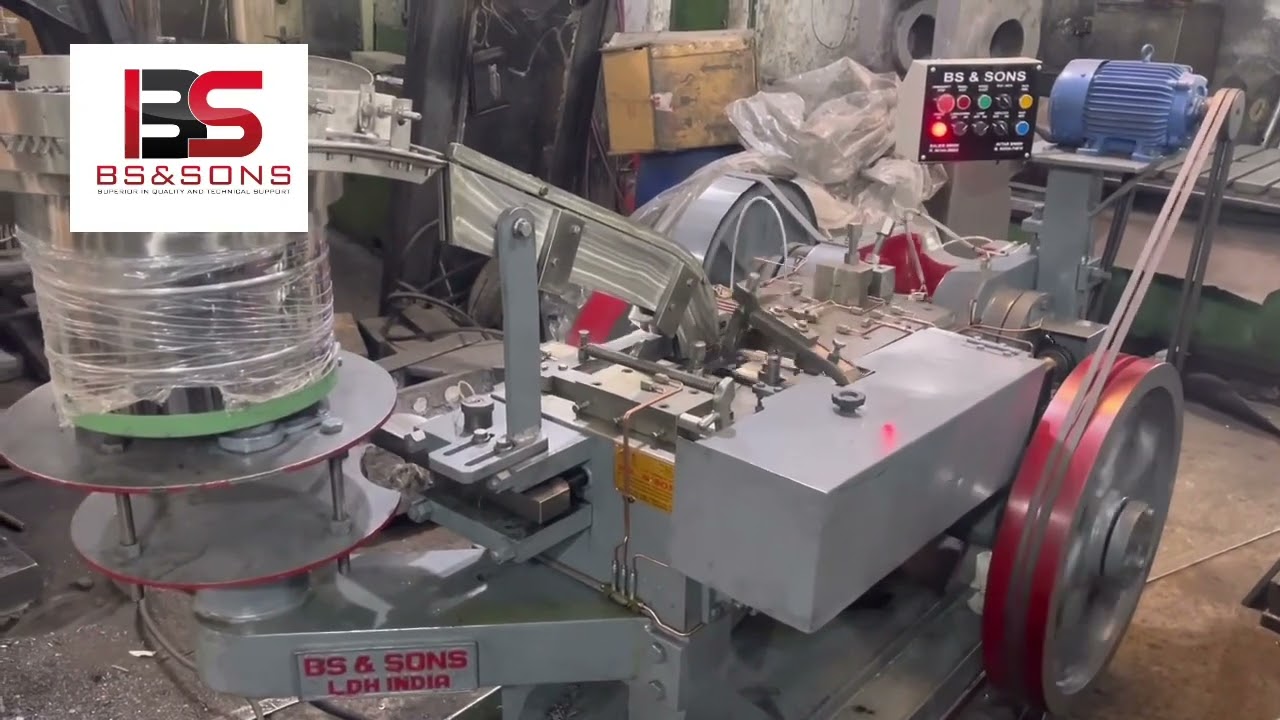 Hex Bolt Trimming Machine  B S & Sons Ludhiana Punjab | Bolt Making Machine
