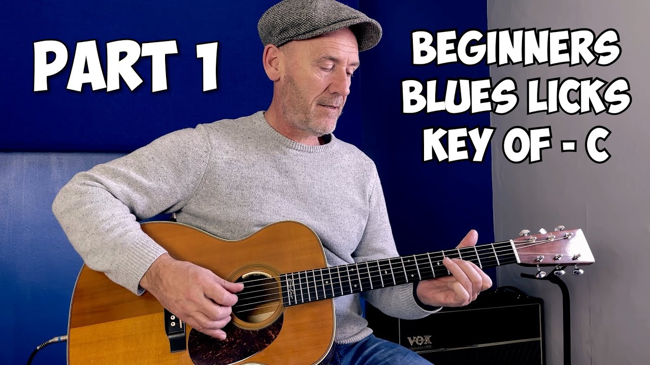 Beginners blues licks in C - Part 1