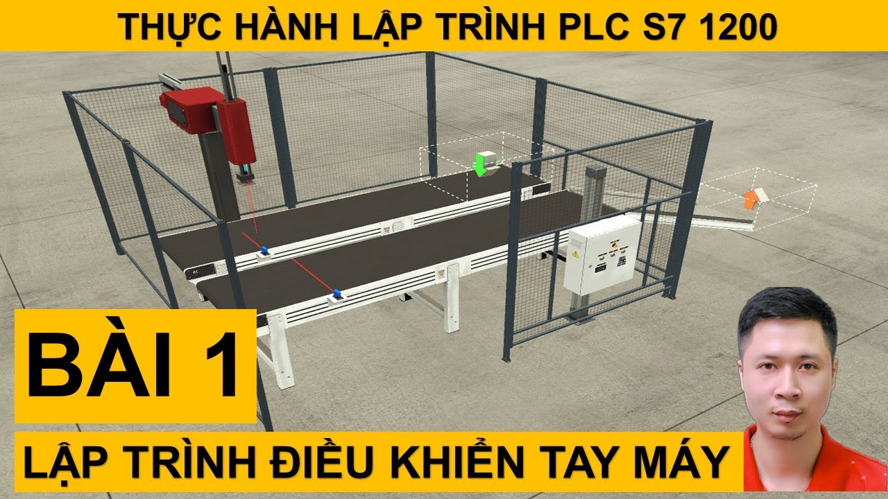 [ FACTORY IO ] 5. TAY MÁY GẮP NHẢ VẬT - PHƯƠNG PHÁP LẬP TRÌNH THEO NHỊP
