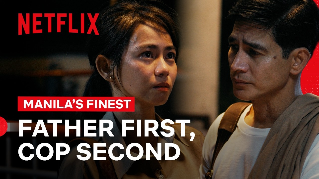 Cop Homer Magtibay Comforts His Daughter After A Rally | Manila&rsquo;s Finest | Netflix Philippines