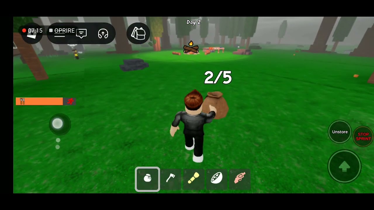 Cum sa mori ca un noob, joc 99 Nights In The Forest