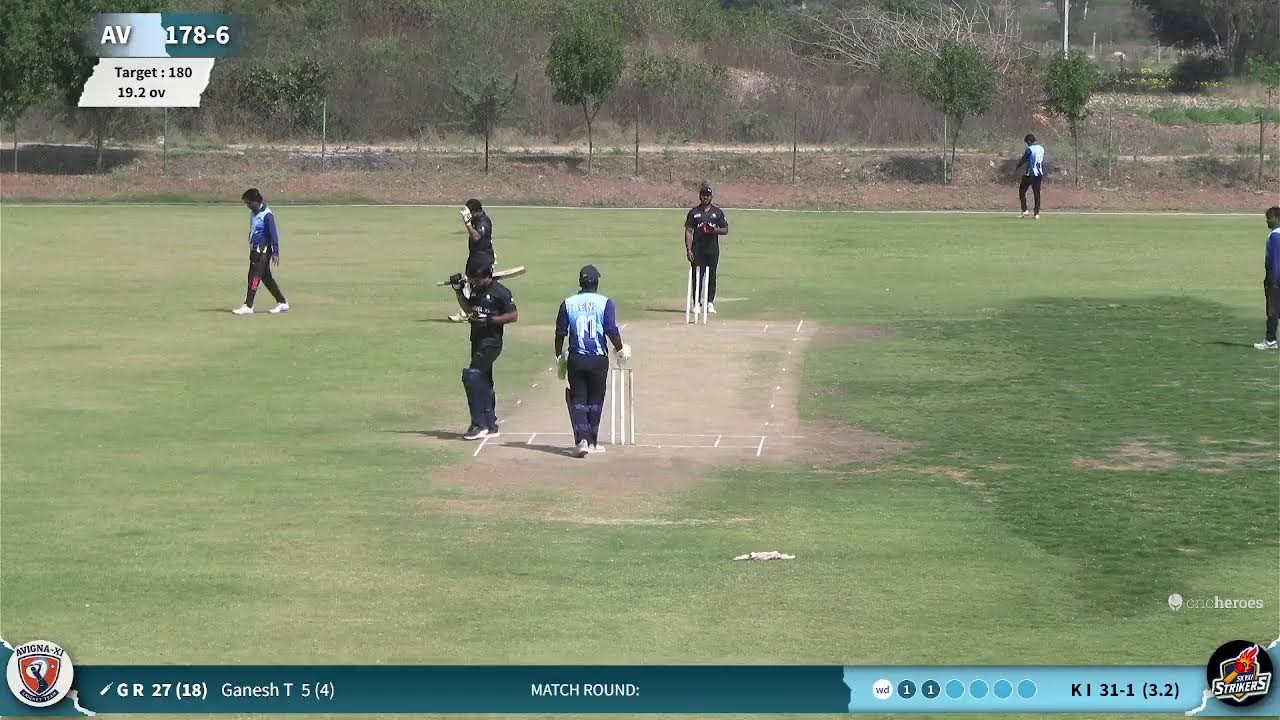 INDIVIDUAL MATCH:-SKY XI STRIKERS VS AVIGNA-XI