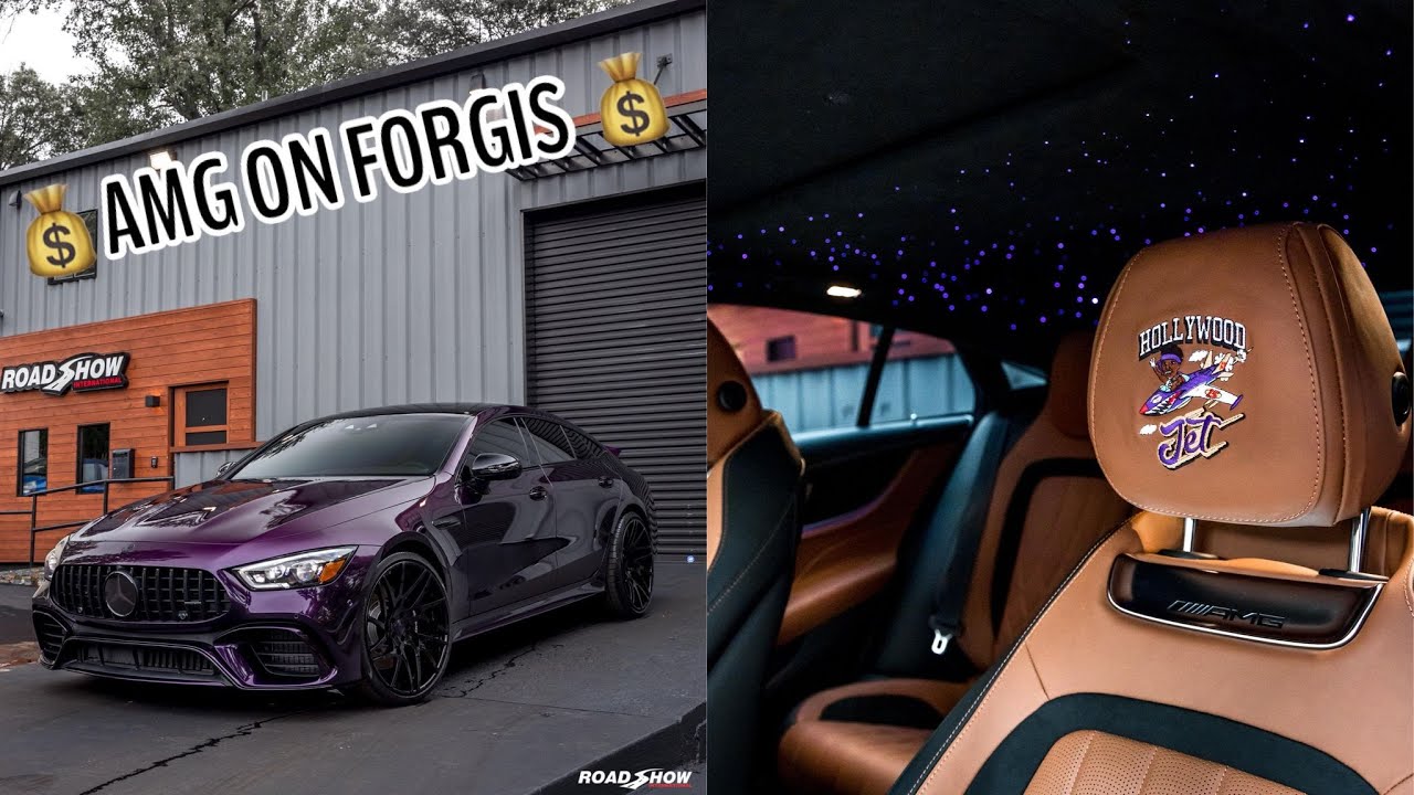Whips By Wade : Mercedes Benz GT63s AMG for Baltimore Ravens Hollywood Brown