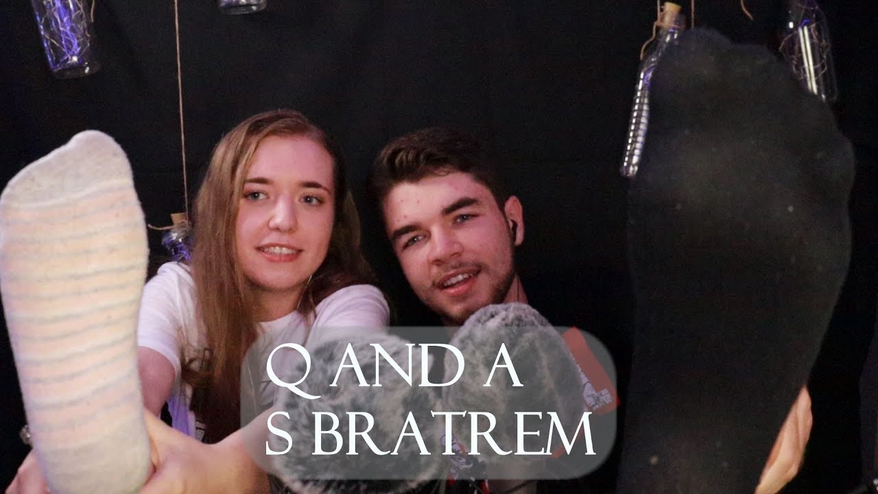 Q&A s bratrem  part 1 | Pozor na hlasitý smích! | ASMR CZ