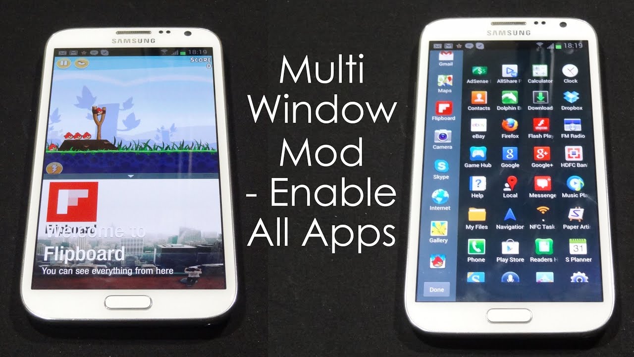 Galaxy Note 2 - Multi Window for All Apps - Cursed4Eva.com