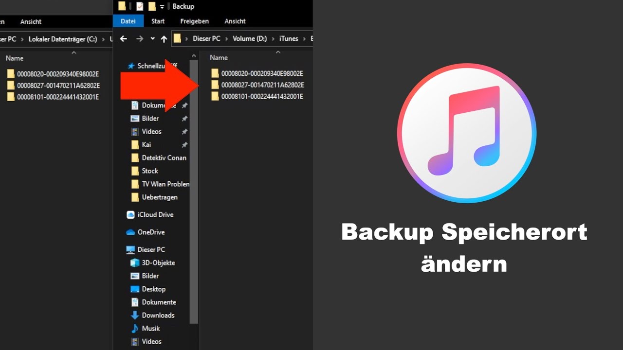 [2K] iTunes Backup Speicherort ändern - PC Tutorial [Win10] (Deutsch)