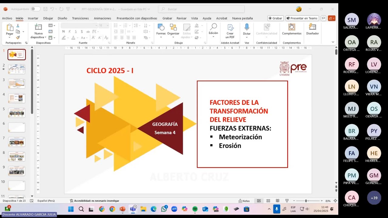 Geografía/Cívica - Semana 04 - Pre San Marcos Ciclo 2025-I (Nuevo Ciclo)