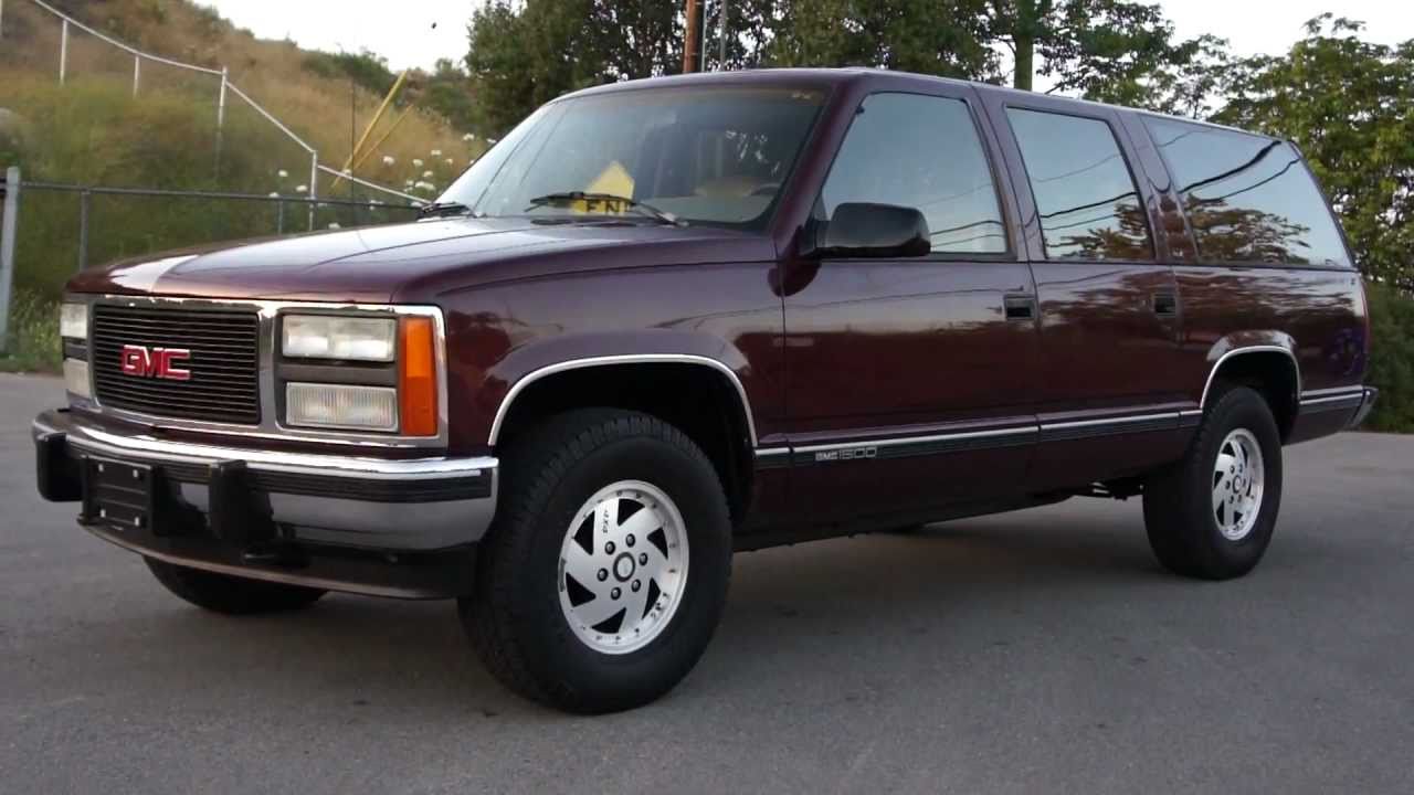 1 Owner 1992 GMC Surburban STARCRAFT 4X4 Conversion