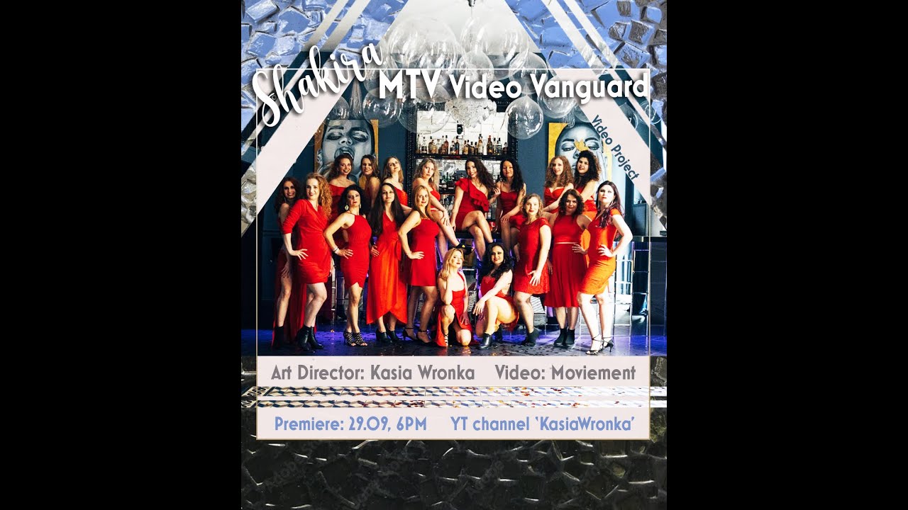 Shakira MTV Video Vanguard Project by Kasia Wronka