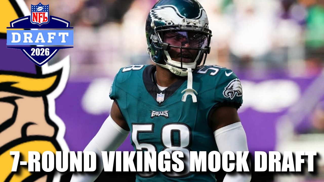 7-Round Vikings Mock Draft: Trading Greenard to Philly Edition
