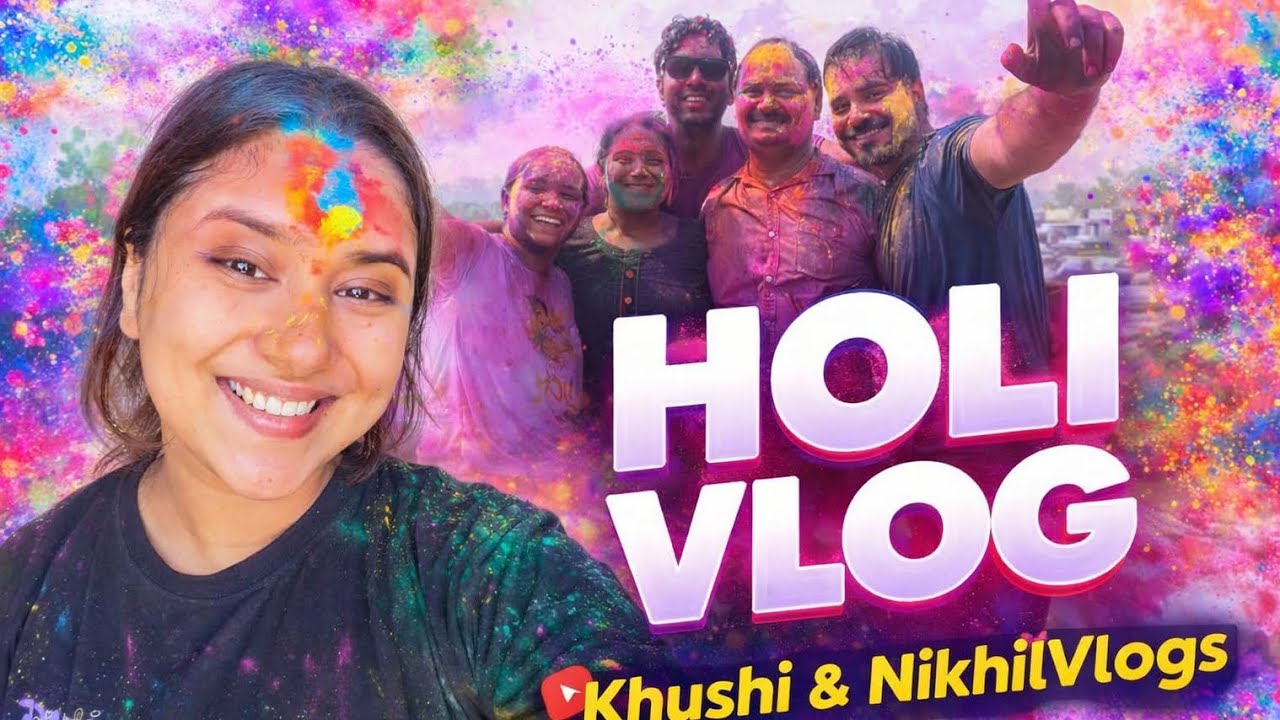 Holi special vlog ❤️