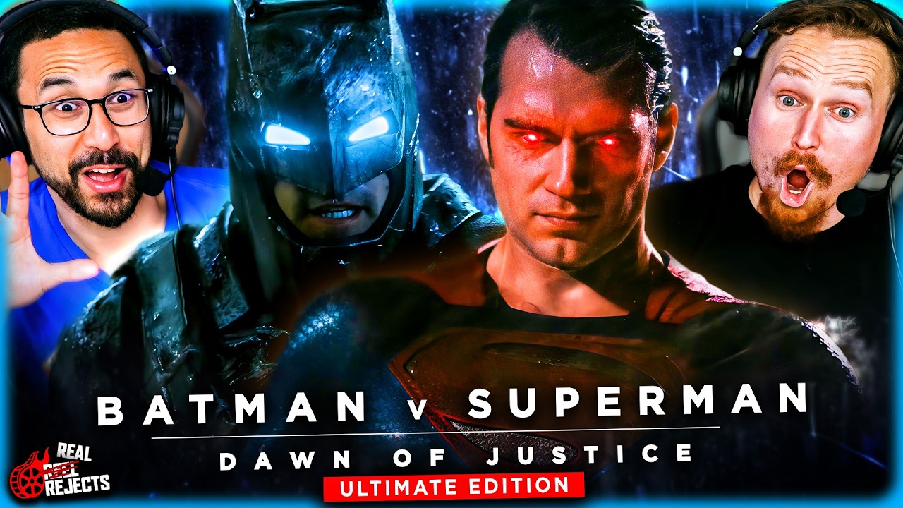 BATMAN V SUPERMAN (2016) IS SO MUCH BETER THAN YOU REMEMBER!! MOVIE REACTION!! BVS Ultimate Edition