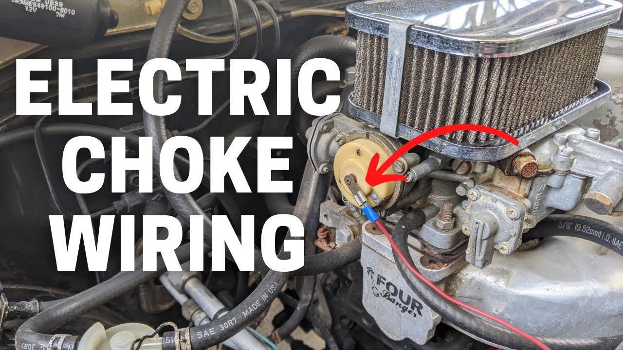 Electric Choke Wiring Weber 32/36 | Mazda B2000 B2200