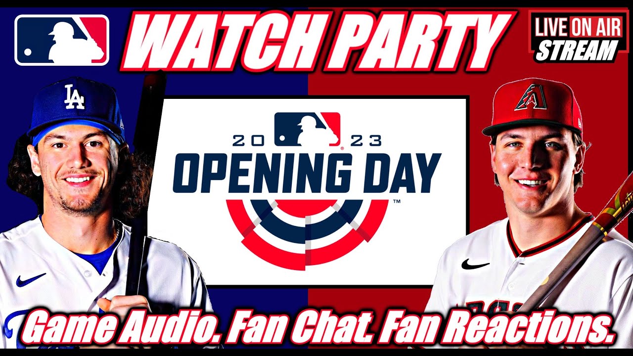 MLB Baseball Dodgers VS Diamondbacks LAD vs ARI 🟢LIVE ⚾ Watch Party  Fan Chat  Fan Reactions.
