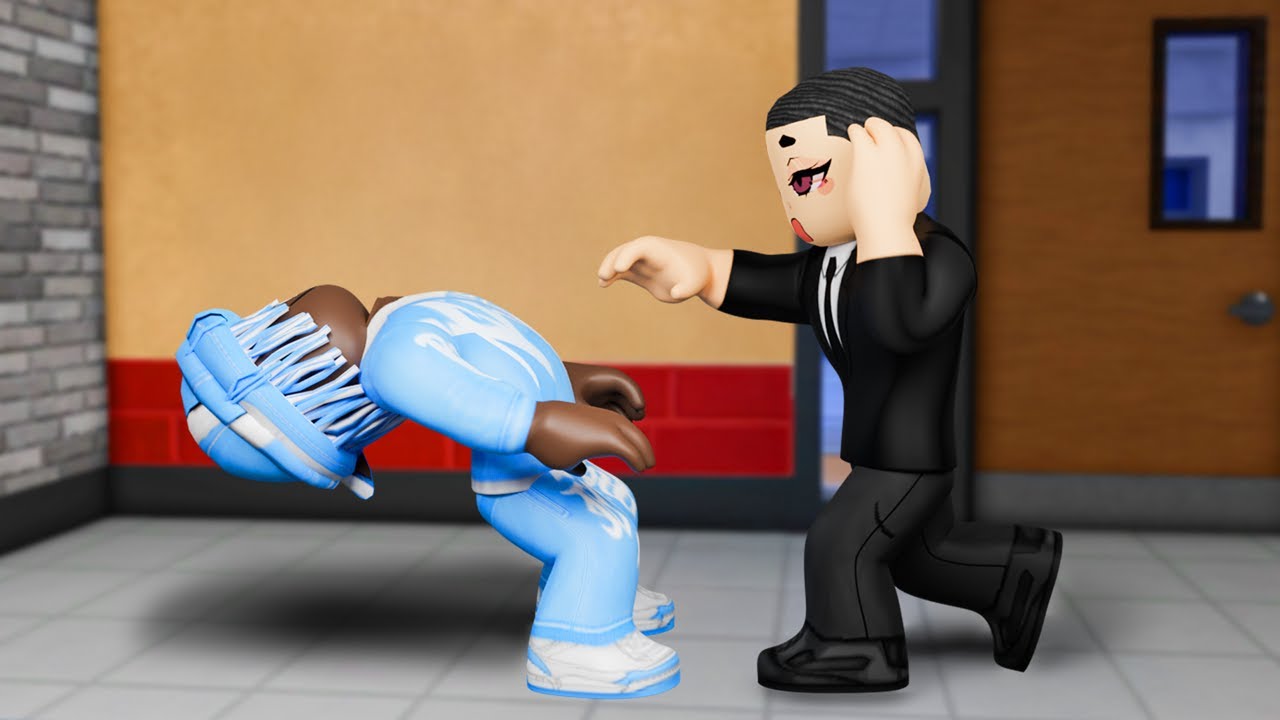 roblox fight in a school is a wild experience