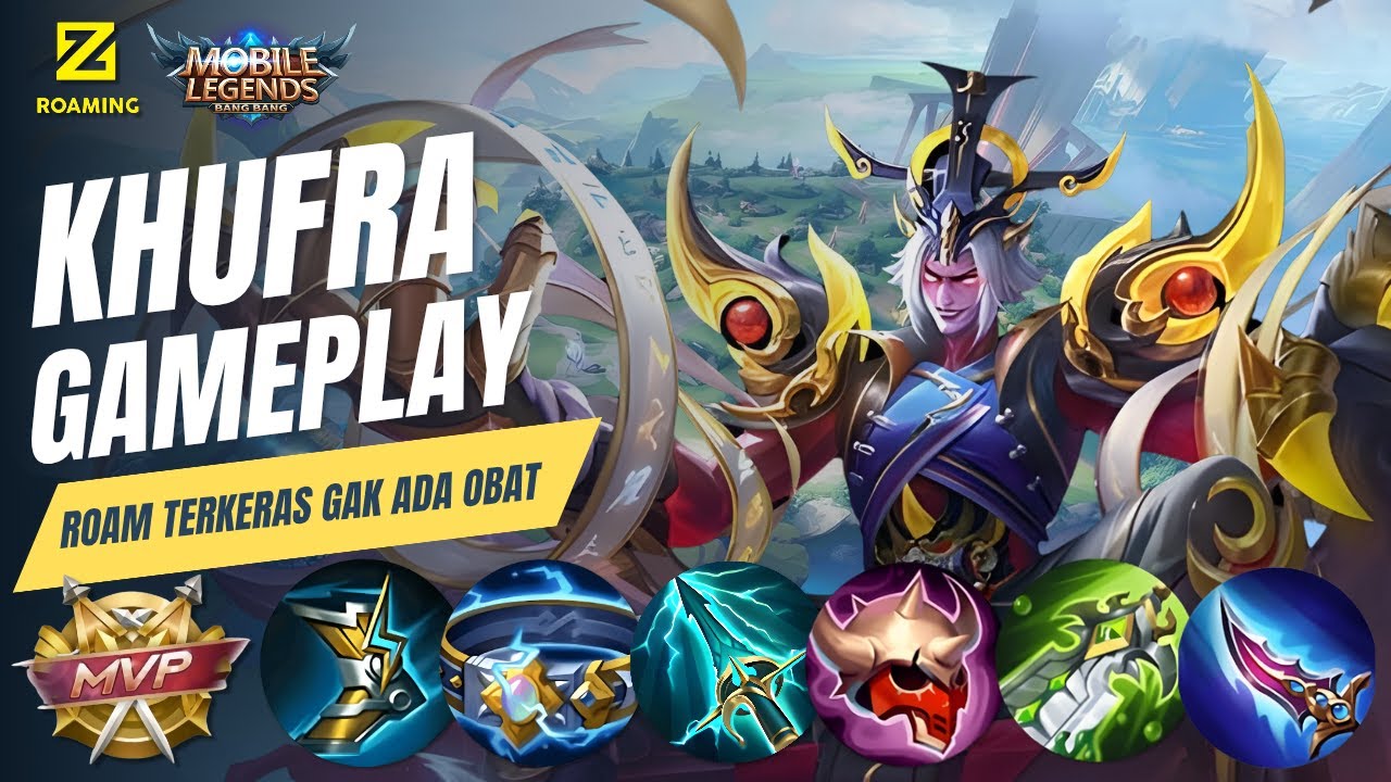 KHUFRA GAK ADA OBAT Tank Sekeras Ini Bikin Musuh Frustasi 😱 | Gameplay Mobile Legends
