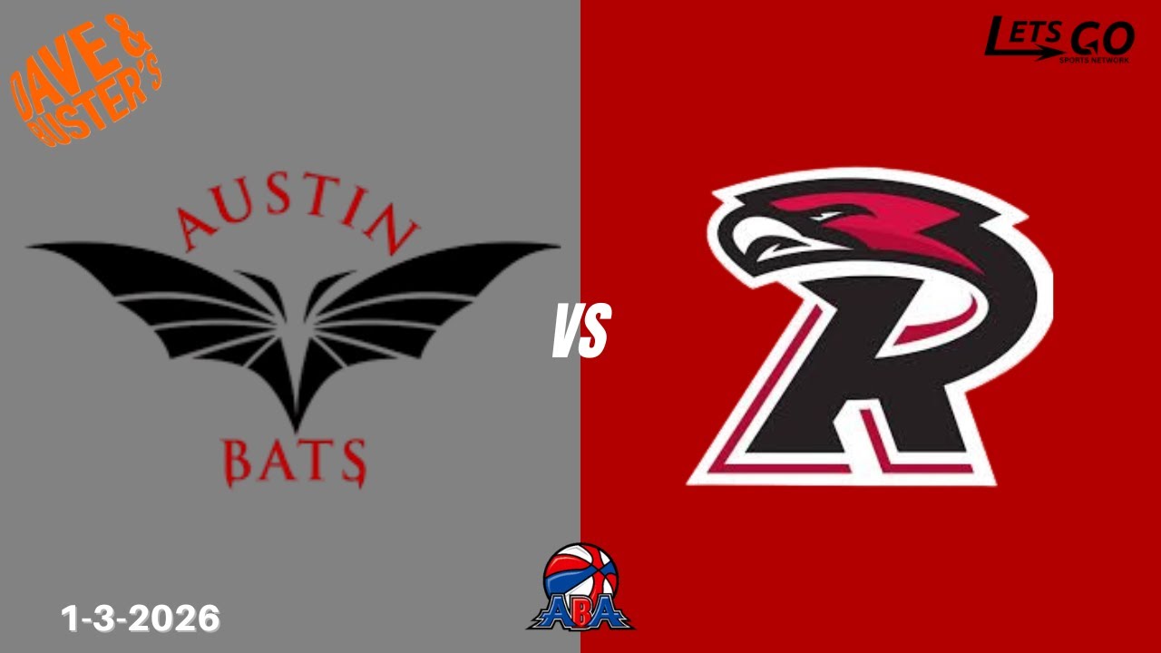 2025-2026 ABA SEASON - Austin Bats vs Houston Red Storm (Saturday, Jan. 2, 2026)