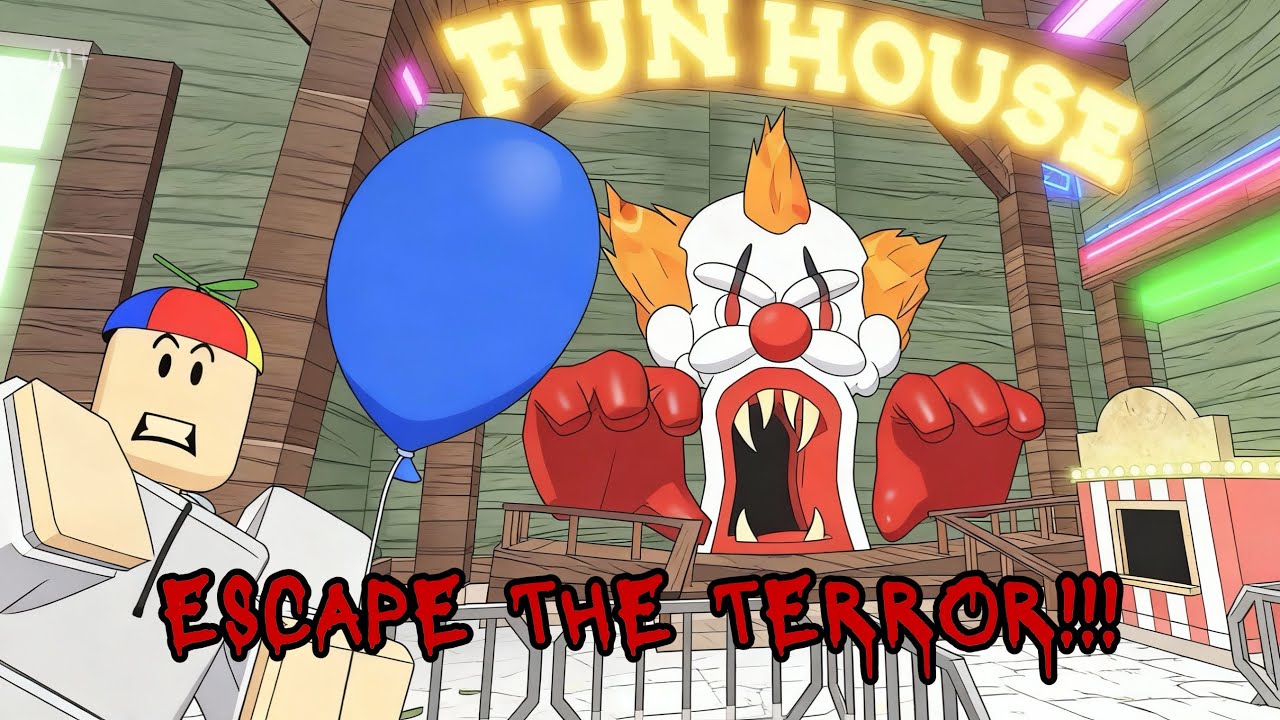 Let’s ESCAPE THE CARNIVAL OF TERROR OBBY!ON ROBLOX #roblox #escapethecarnivalofterror #gaming #games