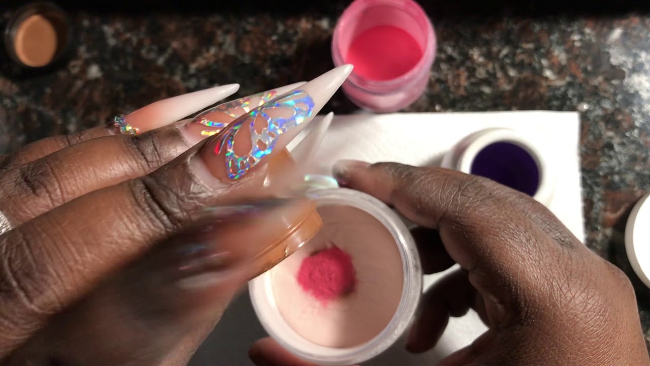 How to make Cover Pink Nude Acrylic at home