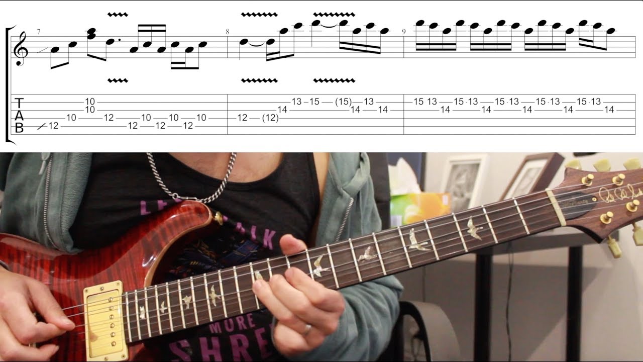 Как играть «Dani California» группы Red Hot Chili Peppers. Урок игры на гитаре соло с табулатурами