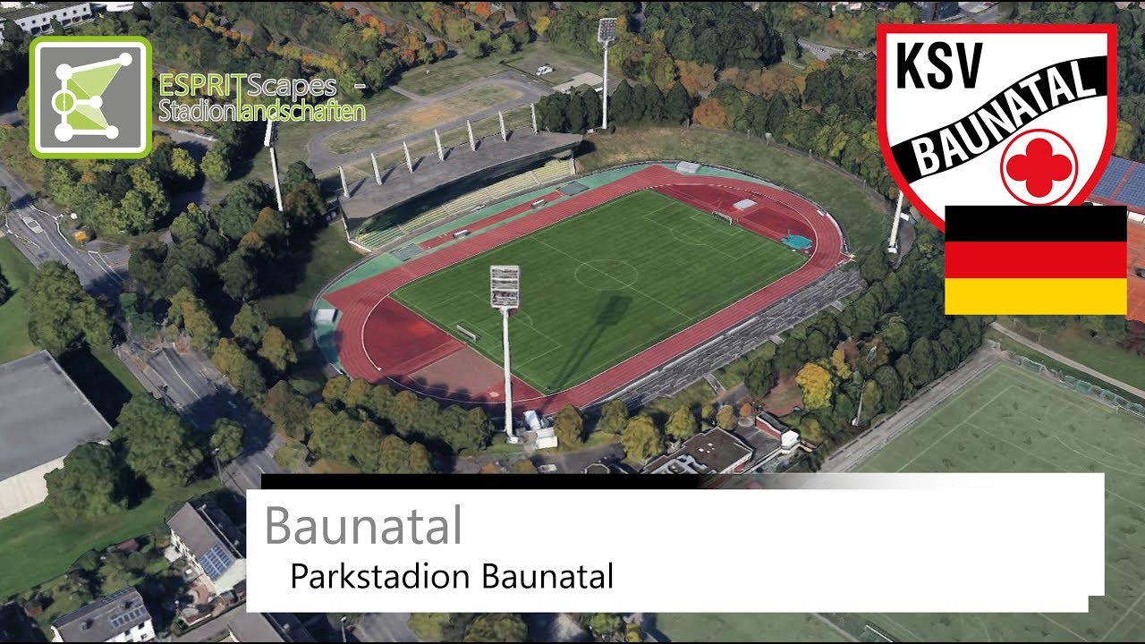 Parkstadion Baunatal | KSV Baunatal | Google Earth | 2017