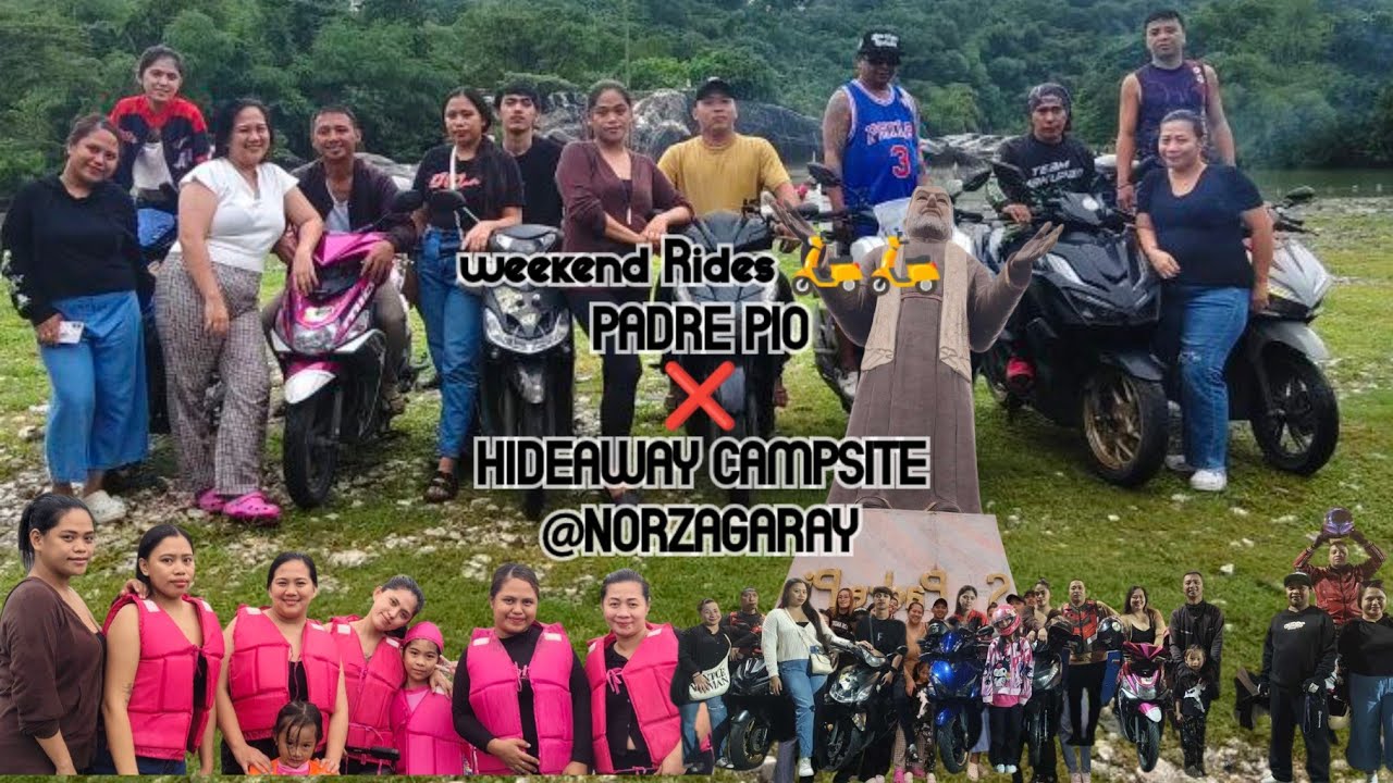 Rides norzagaray bulacan St.pedropio❌ hideaway campsite 🛵🛵