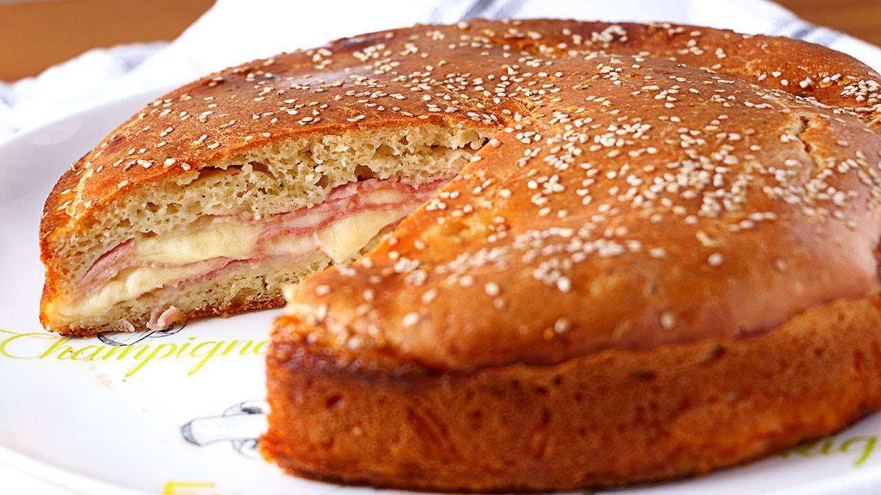 Empanada de jamón y queso más fácil y rica del MUNDO - Recetas rápidas y fáciles