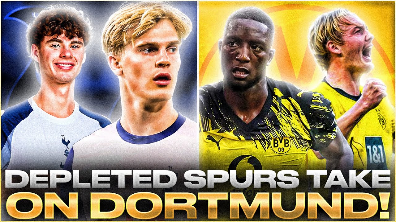 Depleted Spurs Take On DORTMUND. COWARDLY OWNERS THROW FRANK TO THE WOLVES