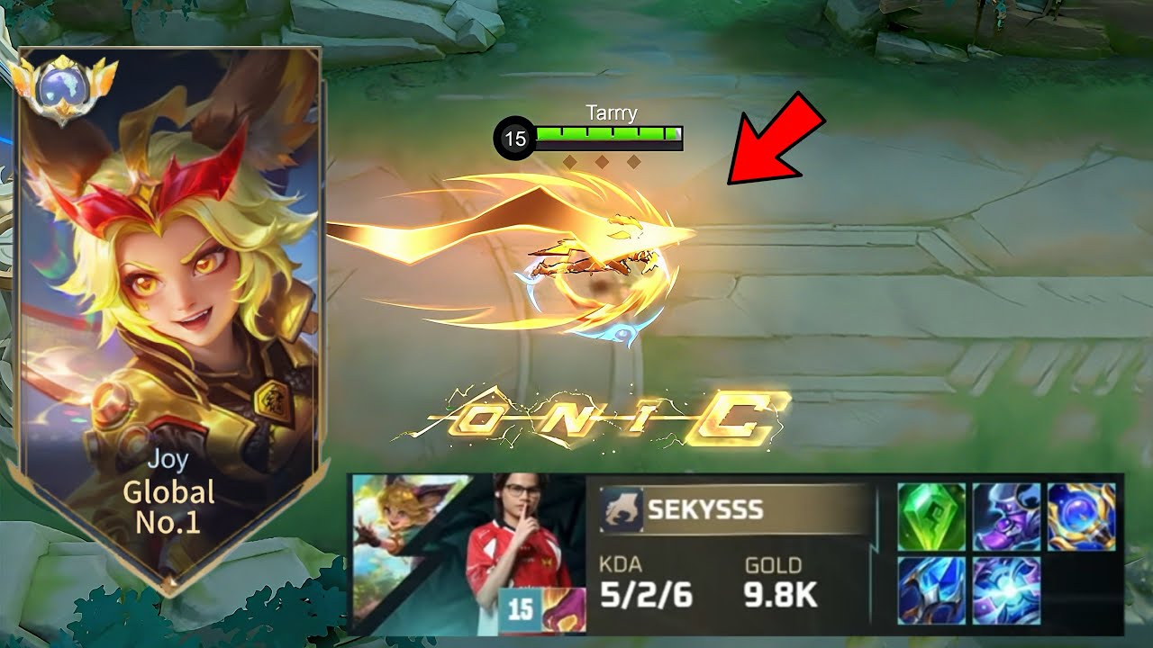 THANK YOU M7 SEKYSSS FOR THIS NEW JOY BUILD & :EMBLEM 2026!!(AUTO 1 SHOT!?) - Mobile Legends