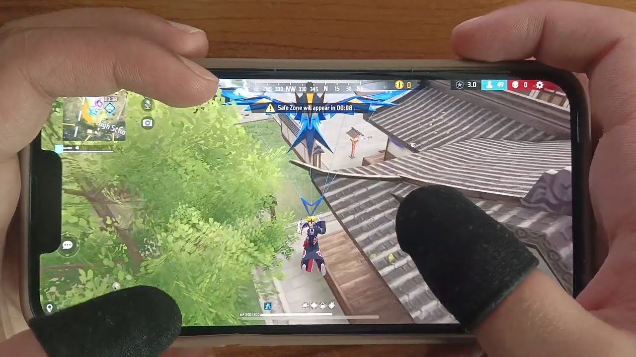 FREE FIRE HANDCAM SOLO VS SQUAD GAME PLAY IN HARD LOBBY 