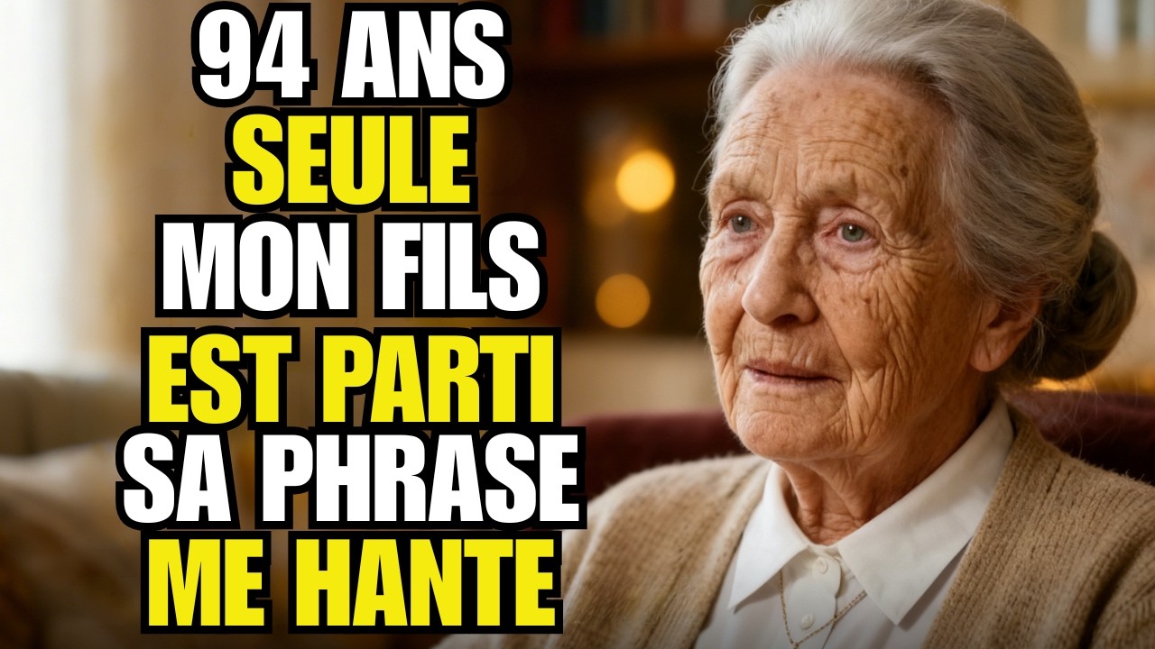 J'Ai 94 ANS… Mon FILS Est Parti Et N'Est JAMAIS Revenu. VOICI Ce Qu'Il M'Avait Dit