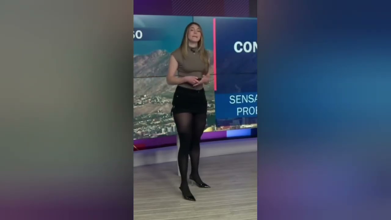 Hermosa presentadora del clima 006
