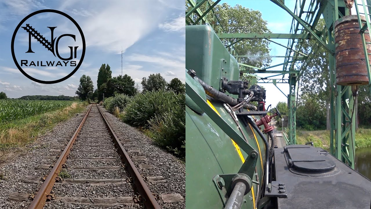 Meerijden met HSIJ loc 22 'Tom' over voormalig spoorlijn 58 | Maldegem-Eeklo | Stoomcentrum Maldegem