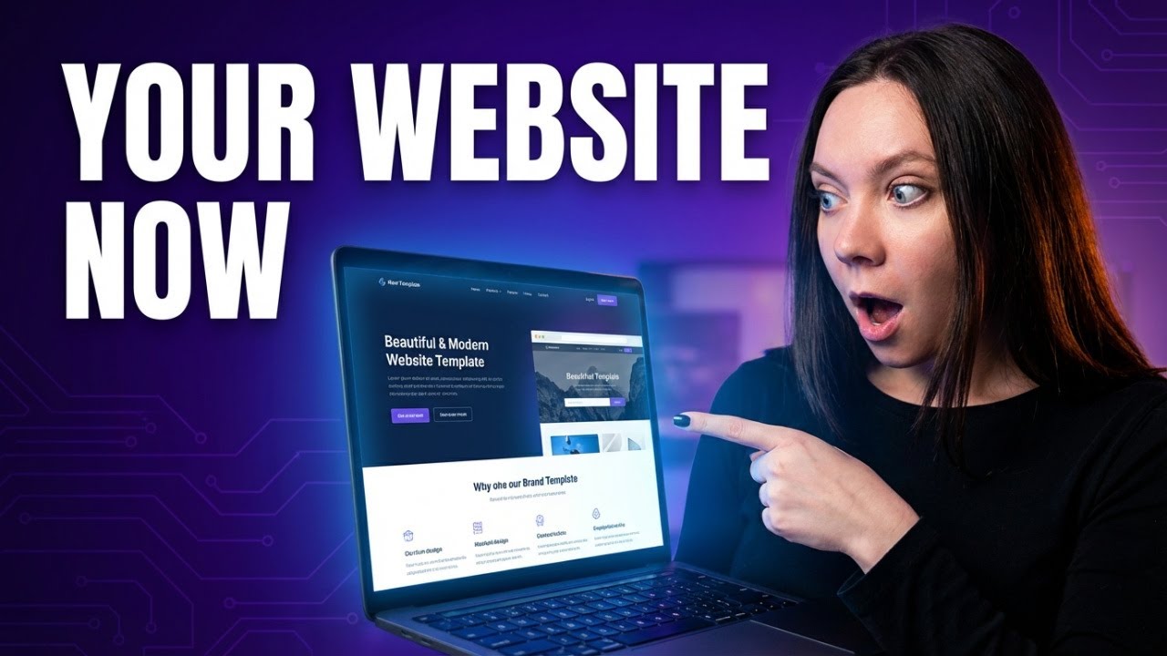 Build Your First Website in Minutes (No Coding Required)