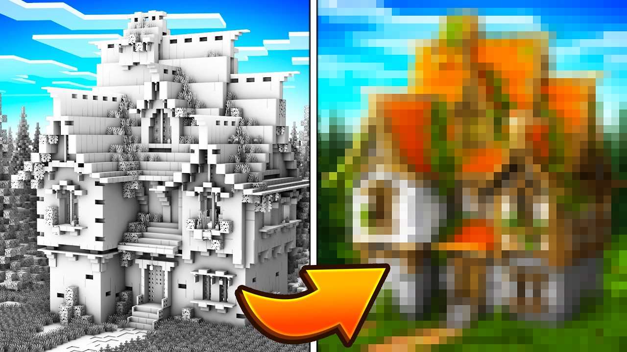 Kann ich ein Haus OHNE TEXTUREN bauen?