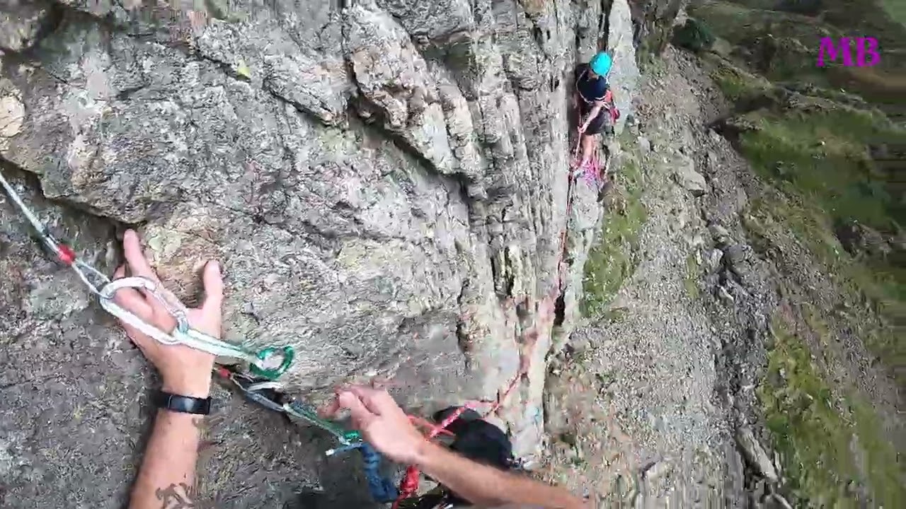 White Ghyll Slabs Route 1  S 4a P3a