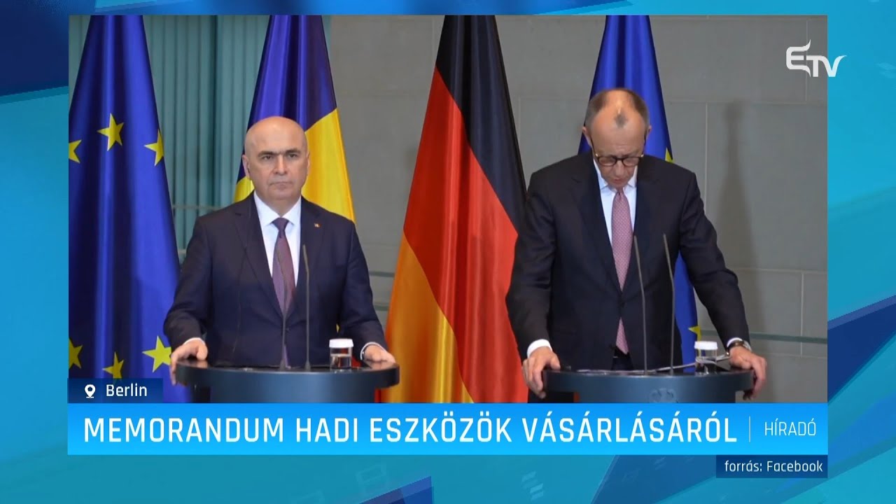 Memorandum hadi eszközök vásárlásáról – Erdély TV