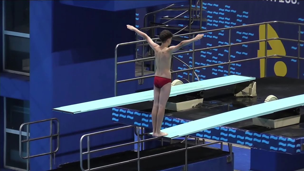 EA Junior Diving Championships - Junior B Boys 3m prelim