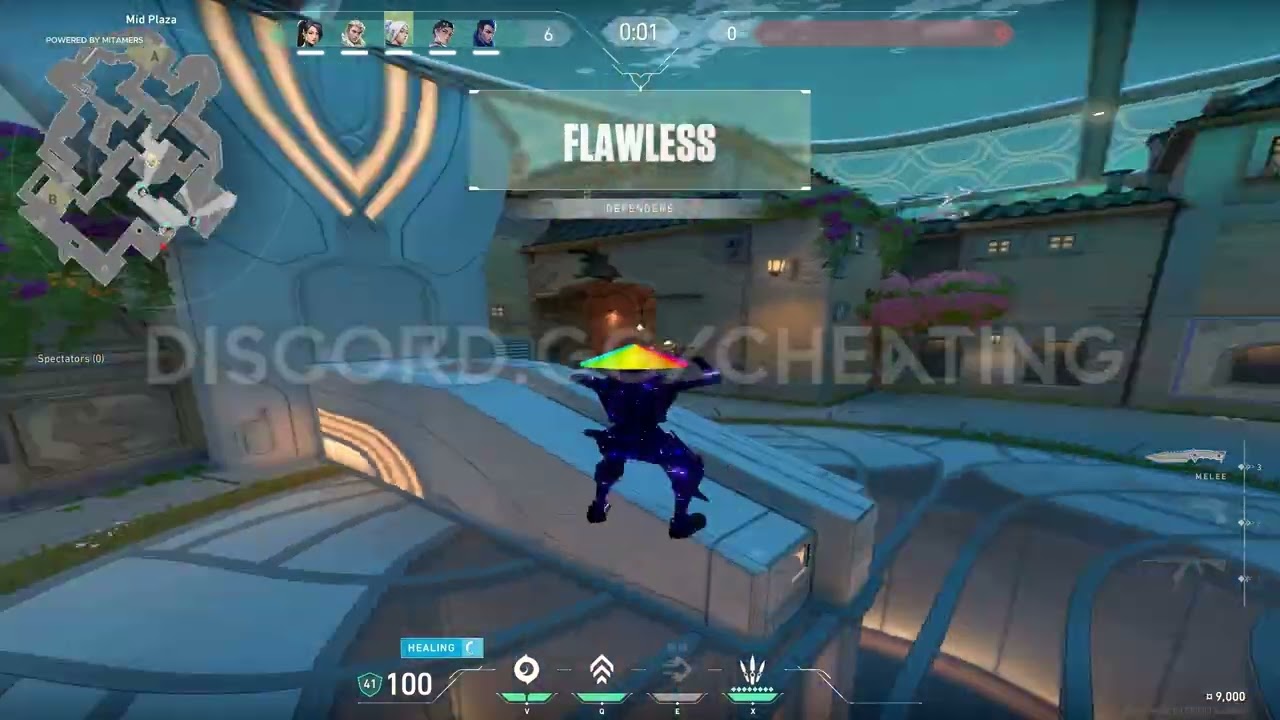 VALORANT HİLE İLE REKABET&Ccedil;İDE RAKİBİ BAĞIRTTIM (ZEVKLİYDİ) #valorant