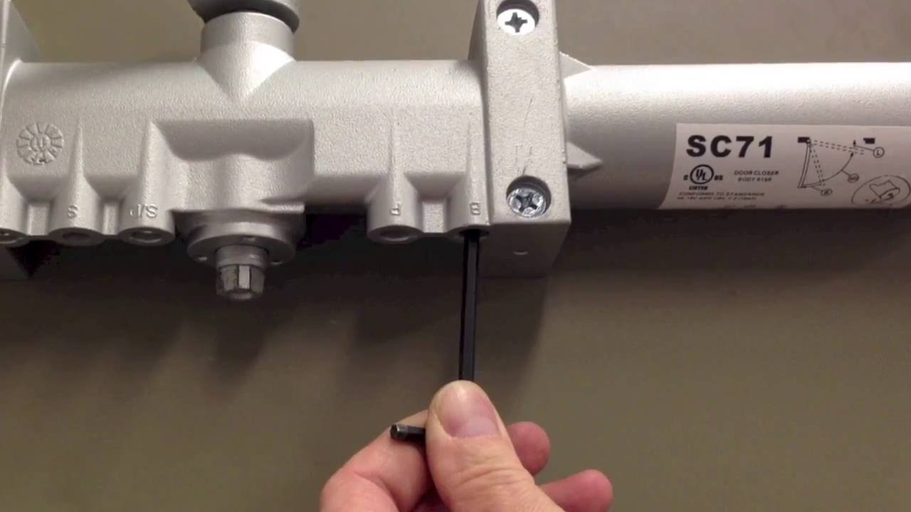 How to Install Falcon SC71 Door Closer