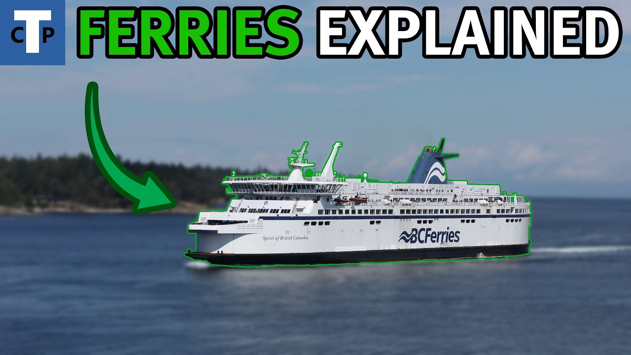 Основные классы обслуживания на паромах BC Ferries объяснены за 8 минут! (2026)