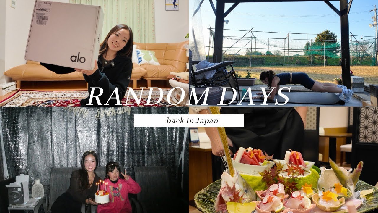 Random Days in My Life | Back in Japan【帰国中のランダム日常Vlog】