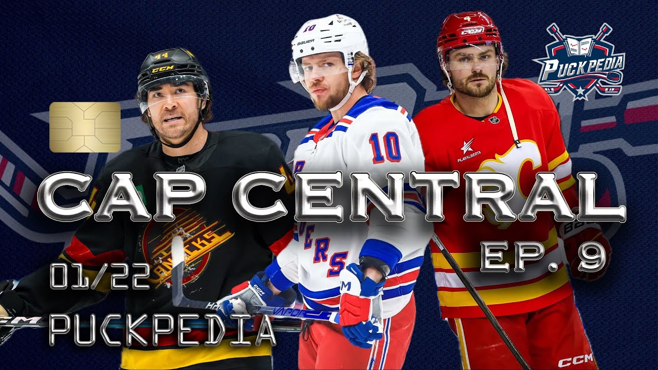 Andersson & Sherwood Trades + Doan Extension + Rangers Letter | PuckPedia Cap Central: Jan. 22, 2026