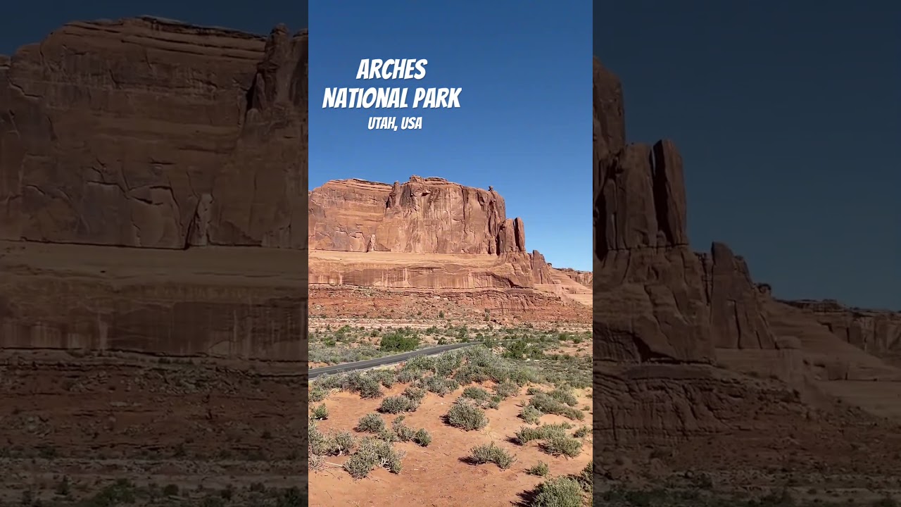 Beautiful Desert - Arches National Park #arches #nationalpark #roadtrip #desert