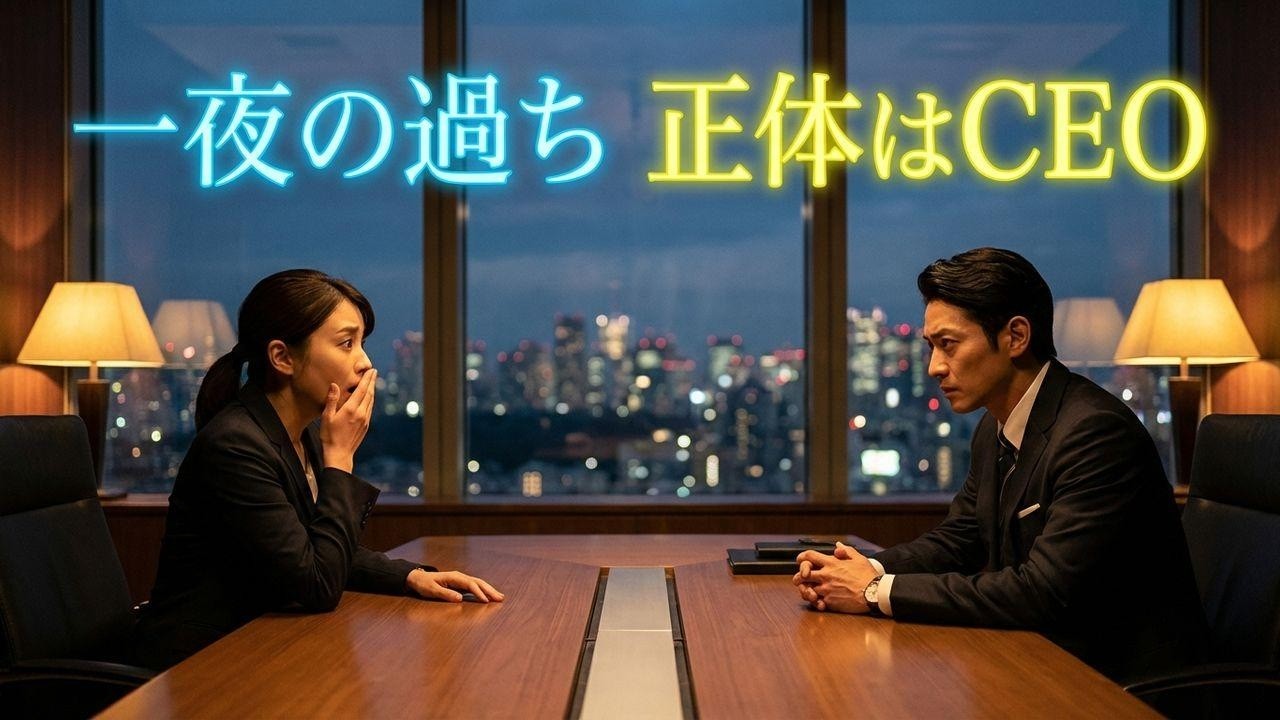 一夜の相手が自社の冷酷CEO？運命の再会と隠された真実