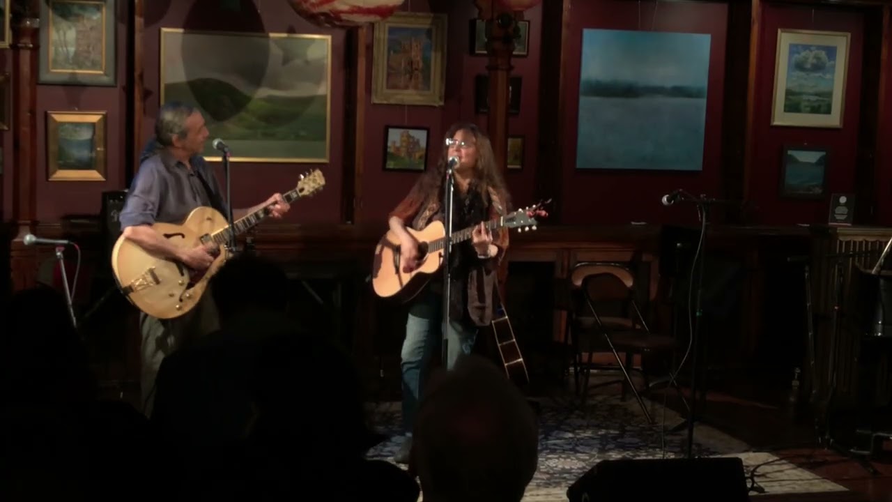 Laurie and Patrick at the Howland Cultural Center’s Open-Mic 2-27-2026