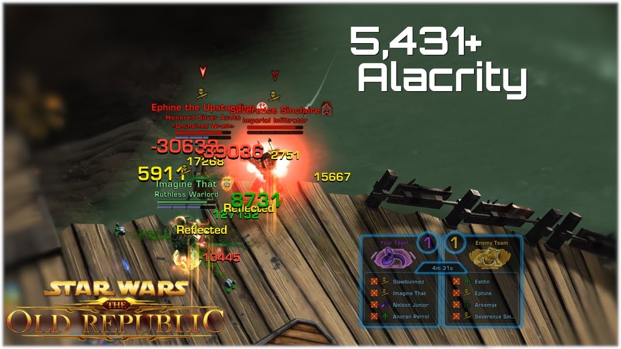 Arena #3 - High alacrity Concealment | SWTOR PvP 7.7